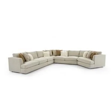 Seven Seat Sectional Sofa